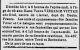 Virginie (Oval) Vitter's Obituary, which Jeff Vitter found in microfiche records at the New Orleans Public Library in the mid 1990s. Document