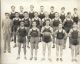 A.L. Vitter, Jr. (middle of second row) as starting forward on Holy Cross basketball team